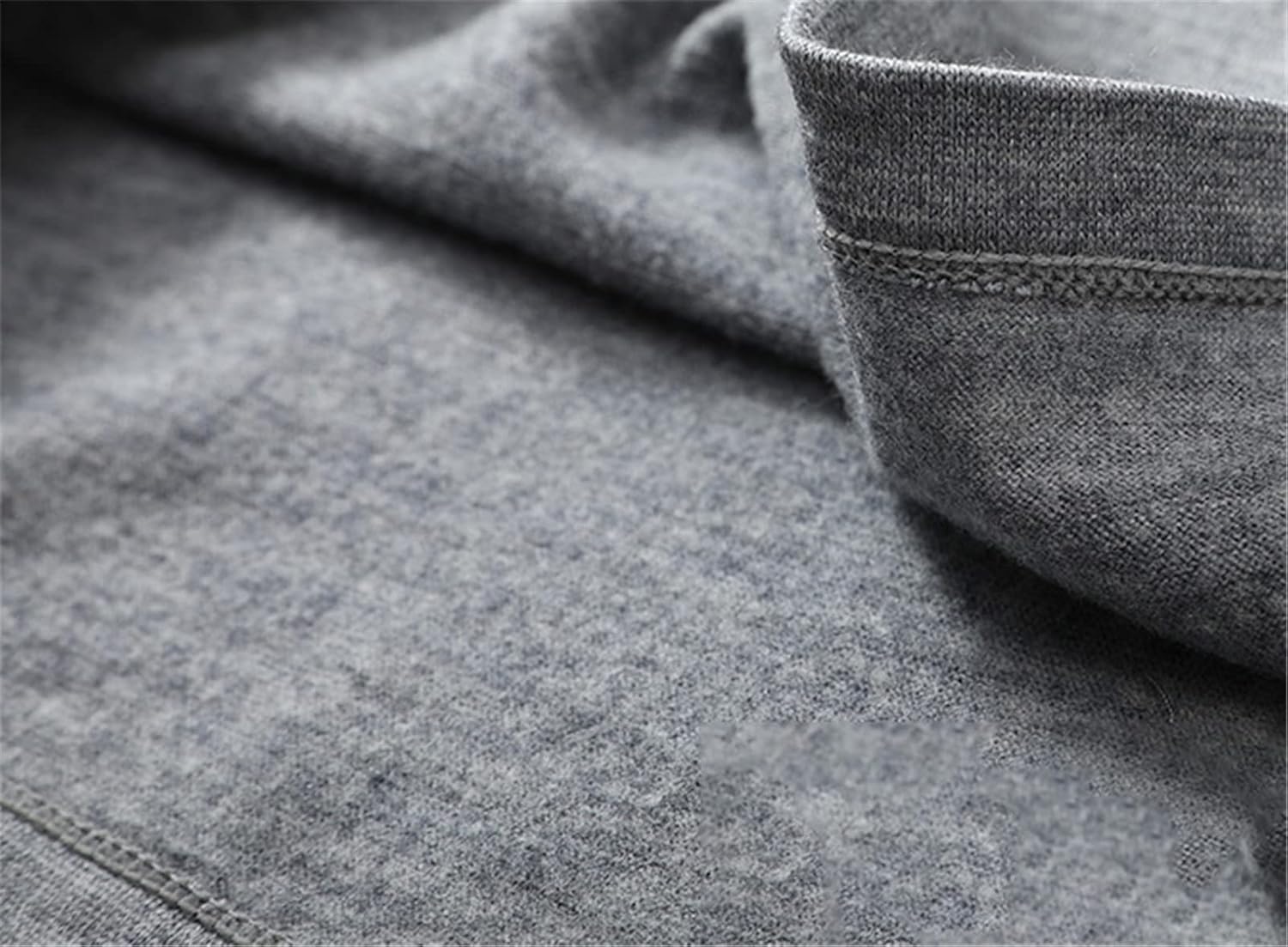 Men's Merino Wool Winter Thickness Thermal Warm Underwear Set Breathable Tops Pants Set