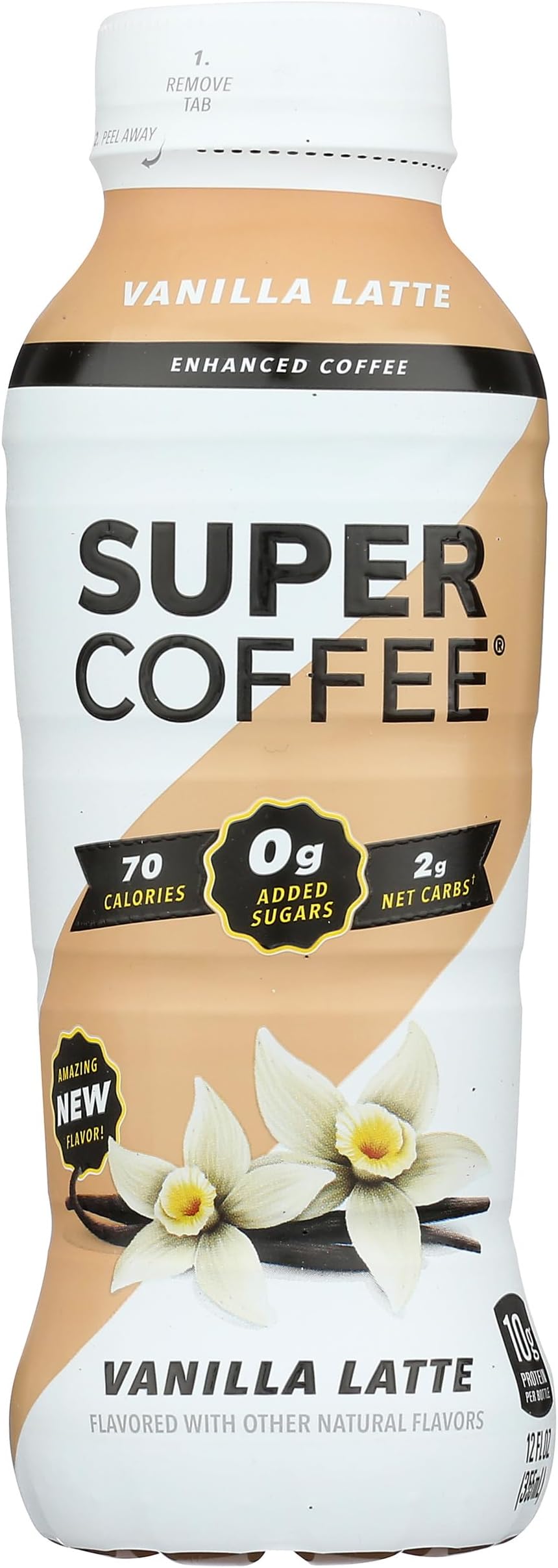 Kitu, Super Coffee Protein MCT Oil Vanilla, 12 Fl Oz