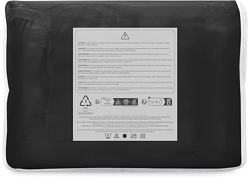 Vista 8 de Utopia Bedding Edredones tamaño King, relleno de edredón para todas las estaciones, edredón alternativo de plumón cosido en caja con pestañas