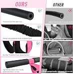 Upgraded Durable Pedal Resistance Band with Handle, Thickened Latex Tubes and Soft Foam Fabric Foot Pedal, Sit Up Exercise Equipment for Abdomen, Waist, Arm, Core/ABS, Leg, Physical Therapy