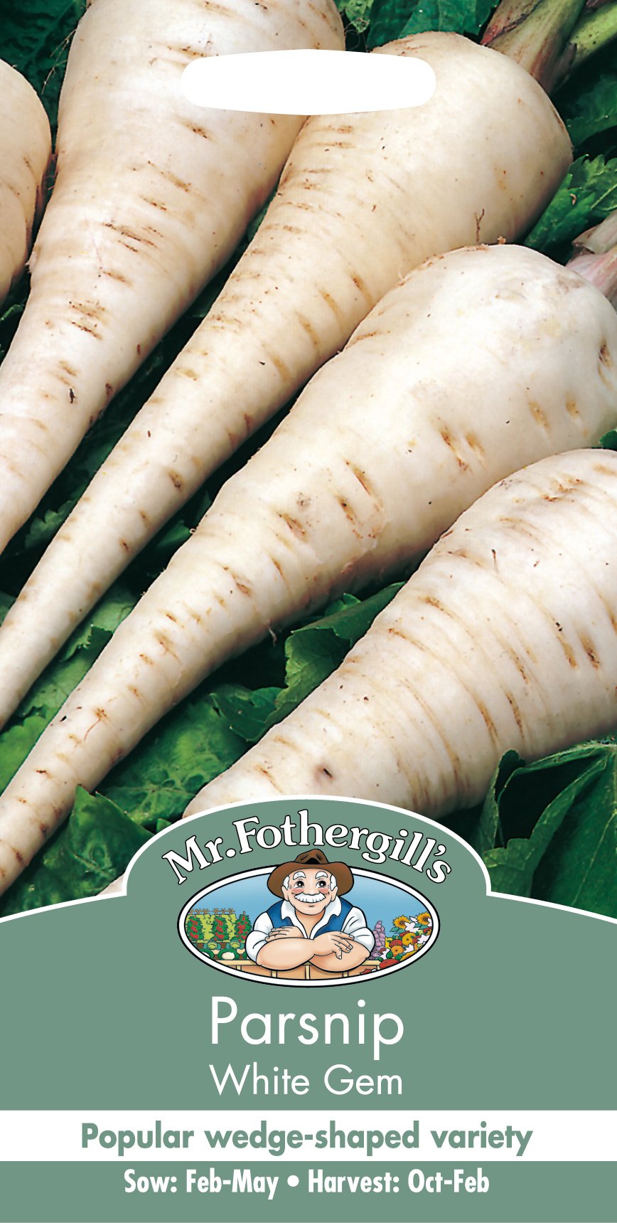 Mr Fothergill's Parsnip White Gem
