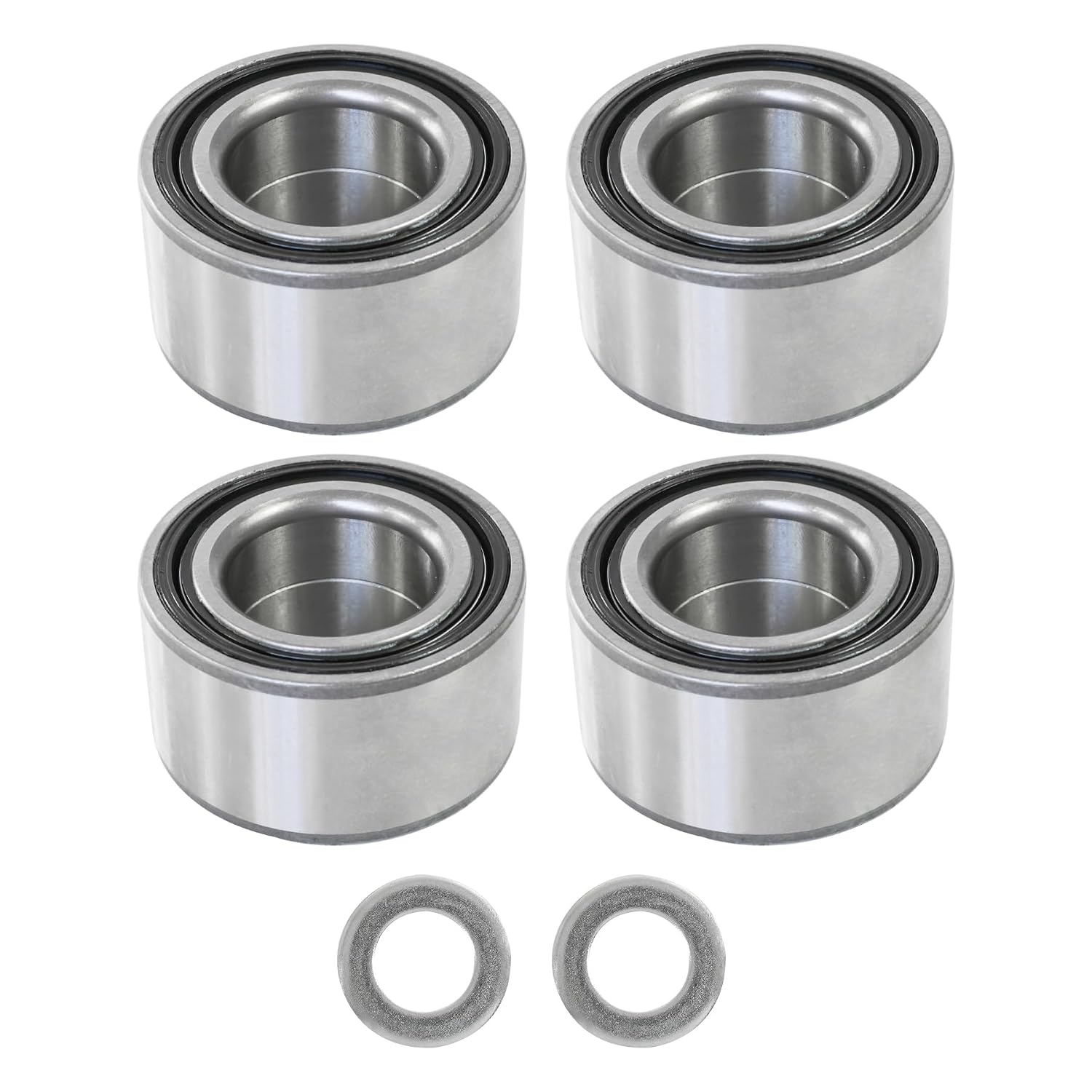 Wheel Bearings Front & Rear Replacement for Polaris Ranger 900 1000 XP 3514699 3514635 All 4 Wheel Bearing Kit Replace 3514627, 3514822, 3585502