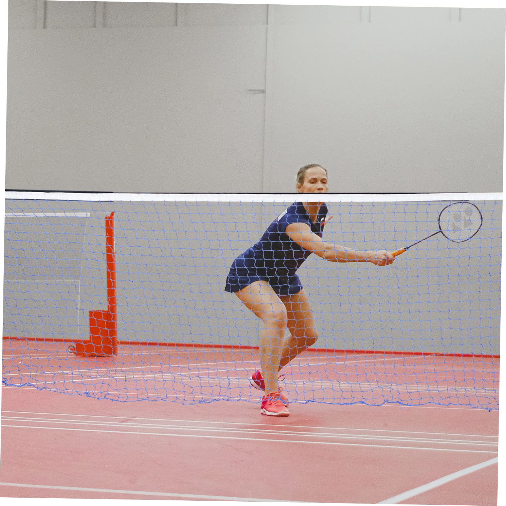 VANZACK Portable Badminton Net Lightweight Wear Resistant Sports Net for Games Standard for Backyard Garden and Practice Activities