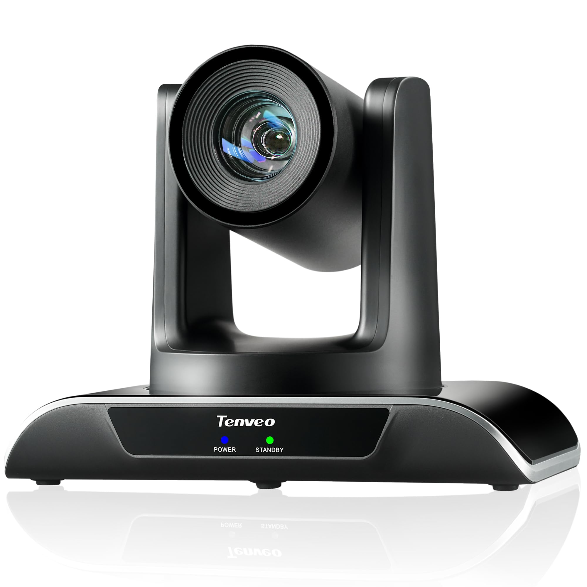 Tenveo HDMI/LAN/USB3.0 PoE PTZ Camera 20X Optical Zoom PTZ Camera IP Live Streaming Camera, FHD 1080P 60FPS, for Church Services Worship Video Conference Live Streaming Online Meeting, 2025 Version