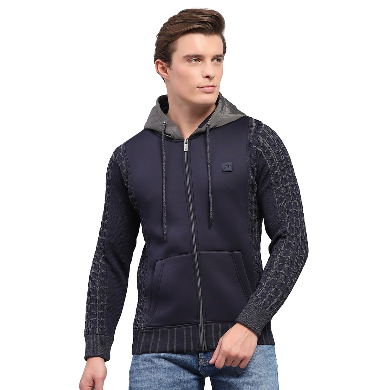 monte carlo Men's Polyester Blend Hooded Pullover-picture-17