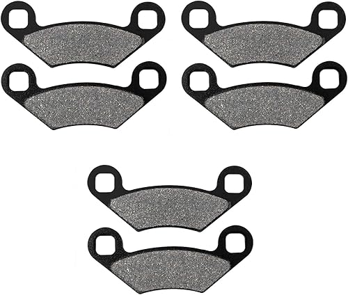 AHL Pastillas de freno delanteras y traseras para Polaris 500 550 800 850 1000 XP Sportsman Forest XP Touring X2 H.O. EPS SP Scrambler High Lifter