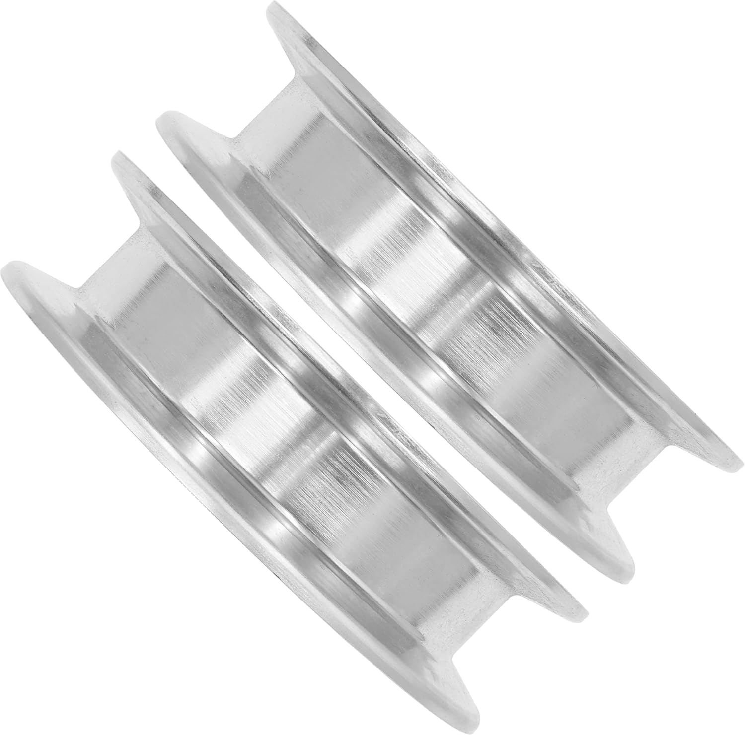 Caltric 756-05053A 756-05053 Deck Pulley Compatible with Cub Cadet Z-Force L48 / Z-Force L54 / Z-Force LZ60 / PRO Z 100 / XT3-GS / XT3-GSX 14RD3LE-010 Qty 2