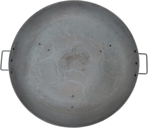 Miniatura 9 de Recipiente para fogatas de hierro fundido y estilo rústico de Sunnydaze, Country, 30 pulgadas, Acero