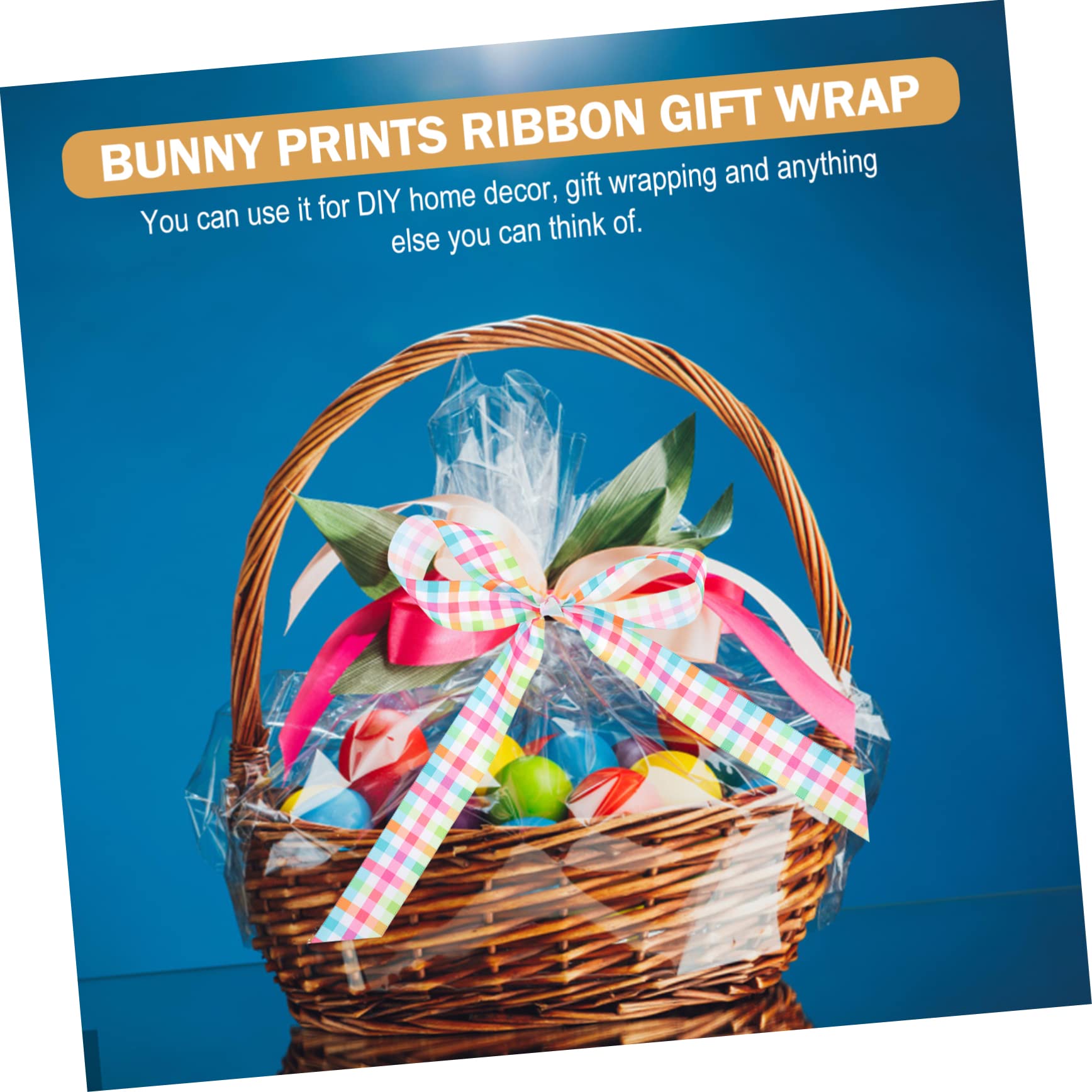 SHINEOFI 16rollen -ribbons Mit Hasen-design Dekorative Geschenkbänder Für Bastelprojekte Und Verpackungen Für Ostern Und Festliche Anlässe