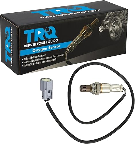Vista 314 de TRQ Sensor de Oxígeno O2 de 4 Hilos de Banda Estrecha Compatible con VW Atlas 2.0L 2018-21, VW GTI 2.0L 2016-18, Audi A3 Quattro 2.0L 2015-18, VW