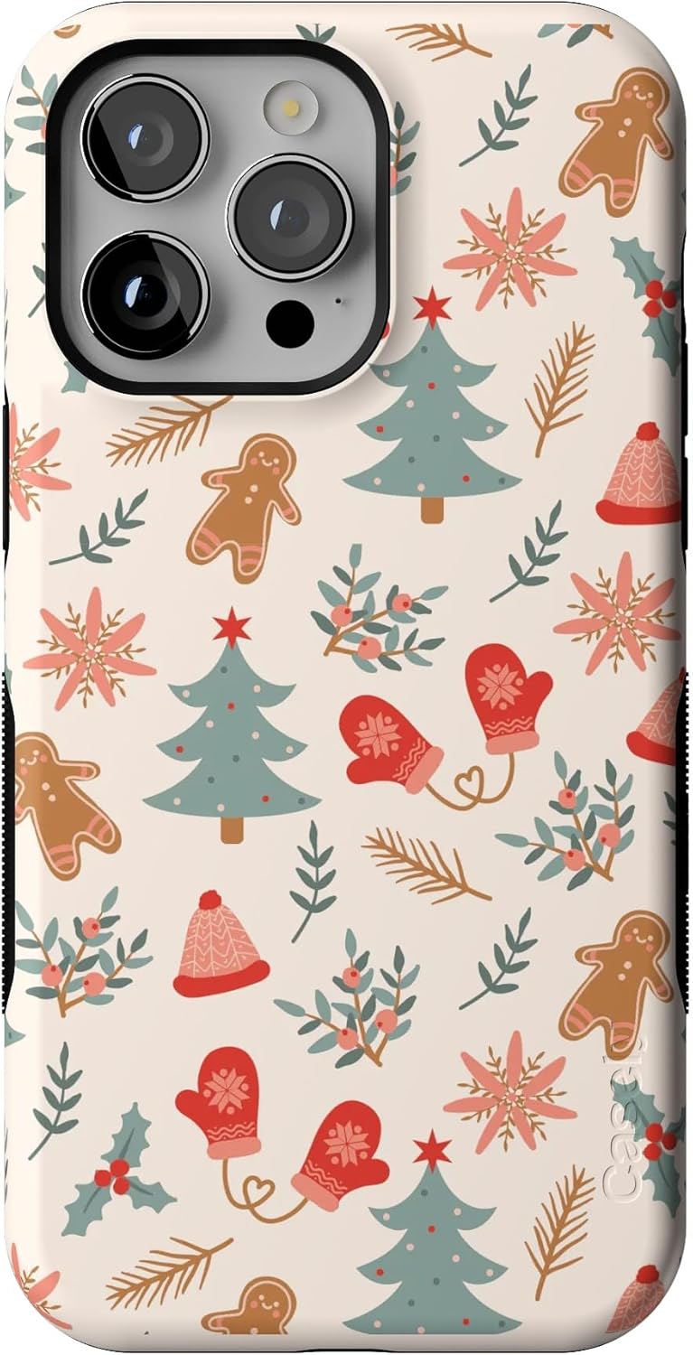 Casely iPhone 14 Pro Max Case | Sugar and Spice | Cookie | Bold Protective Case Design | Compatible with MagSafe