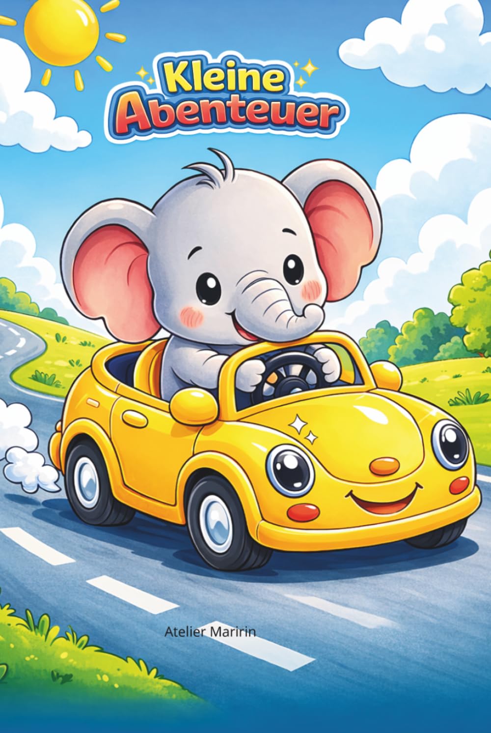 Kleine Abenteuer Malbuch für Kinder 2-4 Jahren