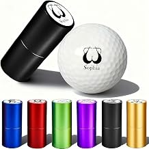 Lihome Golf Ball Stamp Personalized - Reusable & Waterproof Golf Ball Marker - Ideal Gift for Golfers, Dads, Retirement, Durable Custom Golf Accessories for Fathers Day, Christmas & Birthday