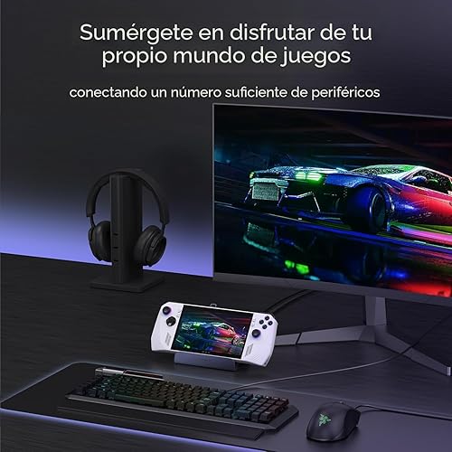 Miniatura 7 de iVANKY Estación de acoplamiento 8 en 1 para válvula Steam Deck OLEDASUS ROG AllyLenovo Legion GoMSI Claw, ROG AlloyStream Deck Dock Hub con HDMI 4K