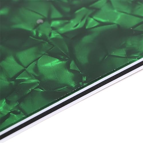 Miniatura 44 de Juego de carcasa para guitarra eléctrica Musiclily SSS 11 agujeros Stratocaster para Fender, hecho en México/EE. UU., Blanco Perlado Perla blanca