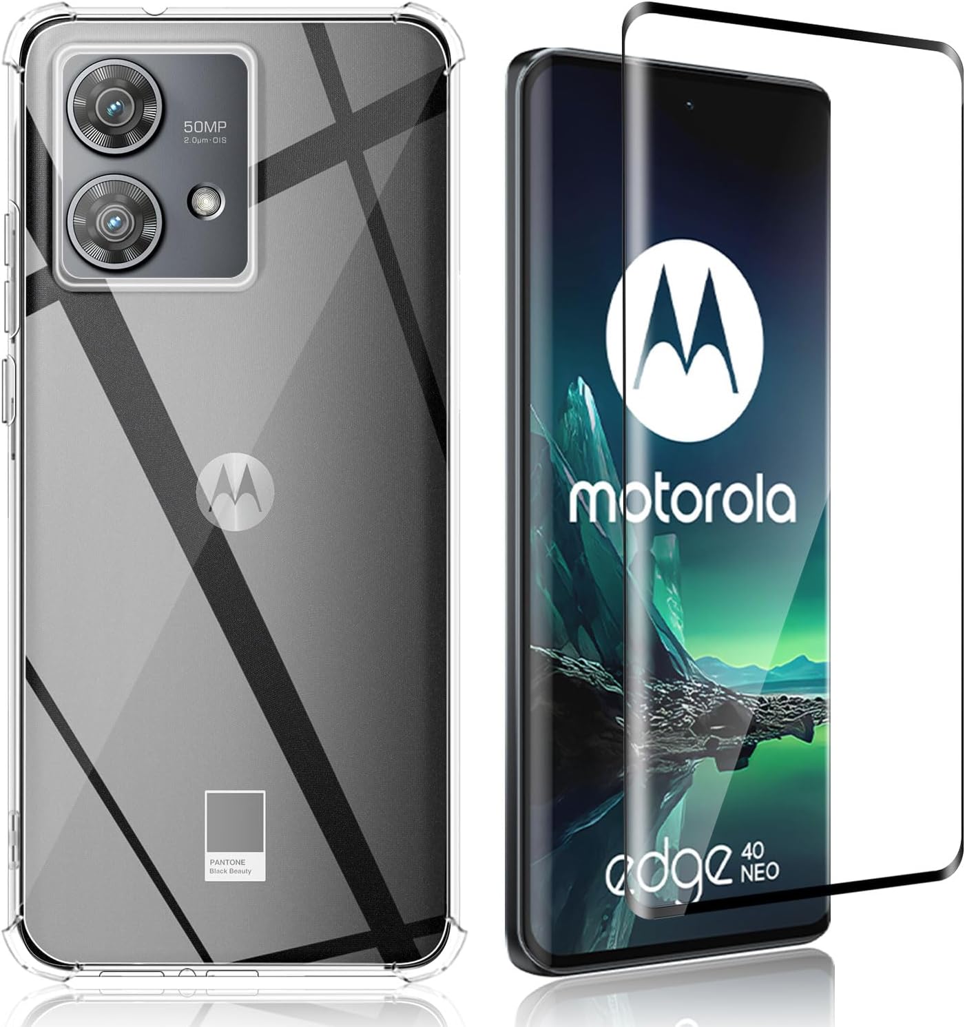 Custodia Ibrida Anti-Shock per Motorola Edge 50 Neo/Moto S50 Custodia Ibrida Anti-Shock per Motorola Edge 50 Neo/Moto S50