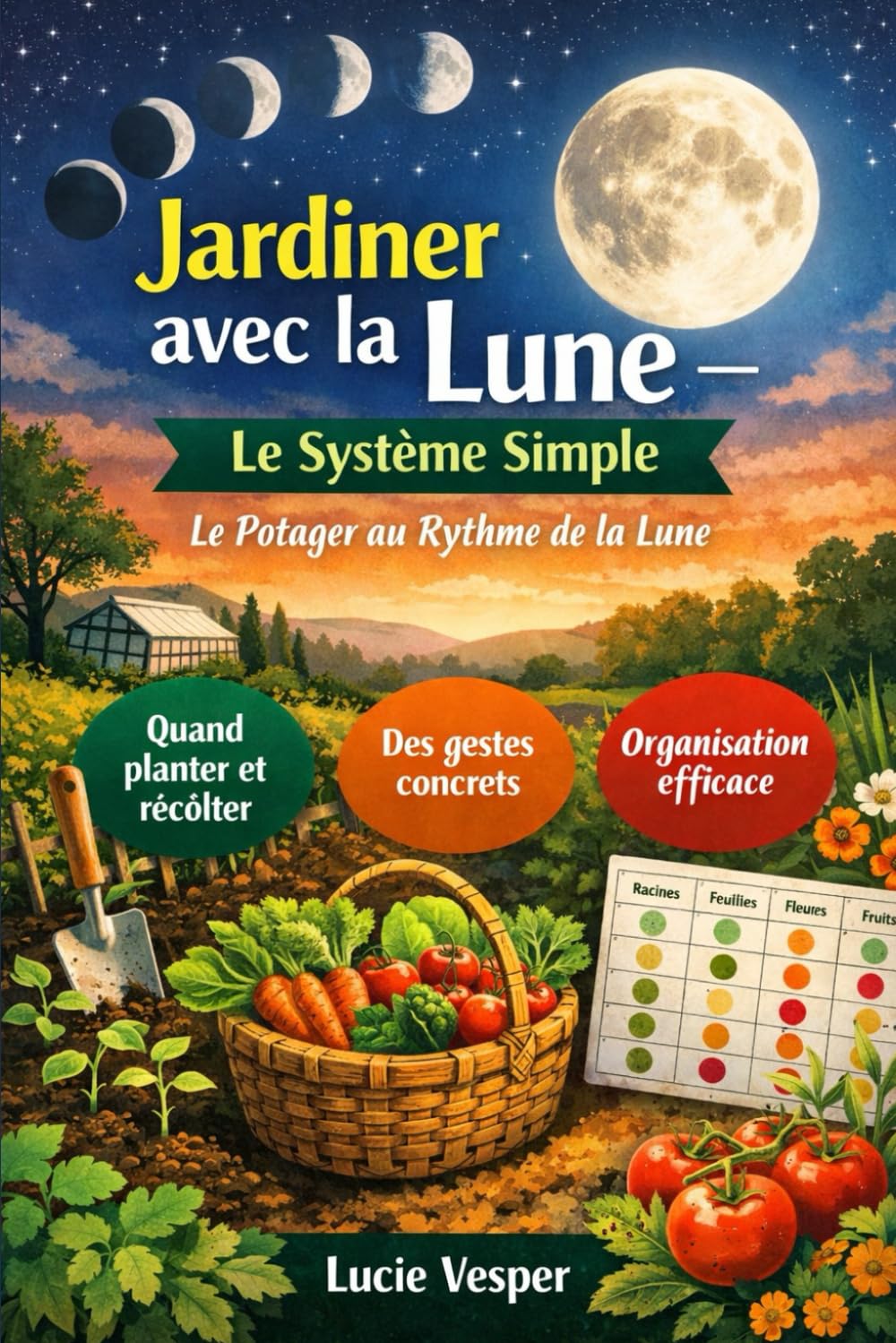 Jardiner avec la Lune — Le Système Simple: Le Potager au Rythme de la Lune