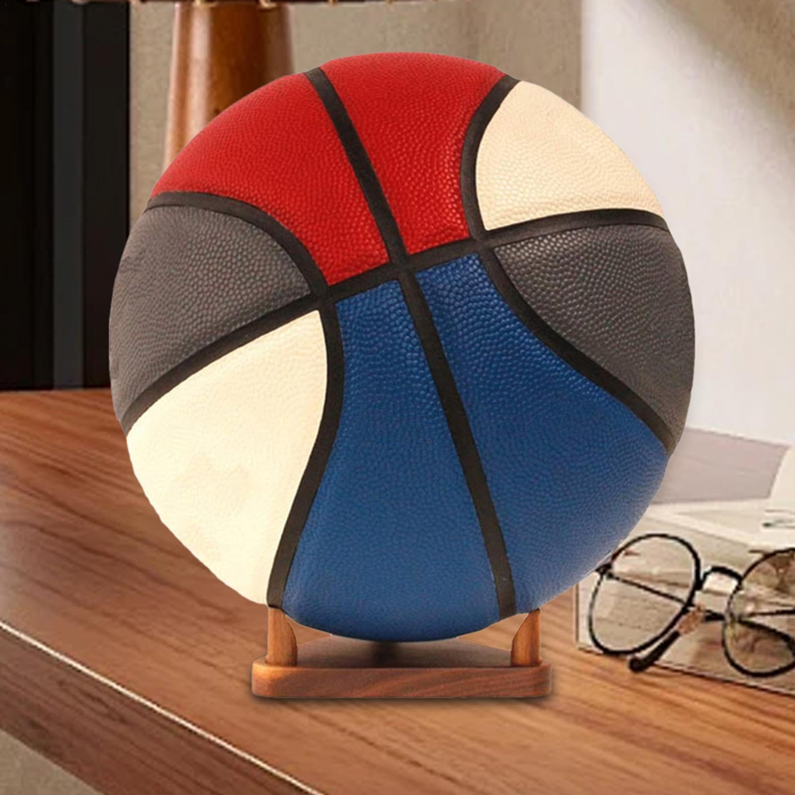 Supporto da Parete per palloni Espositore per Palloni da Basket 2 Pcs Supporto per Pallone da Calcio Set con Viti con Viti per pallacanestro, calcio, pallavolo, palla medica, colore