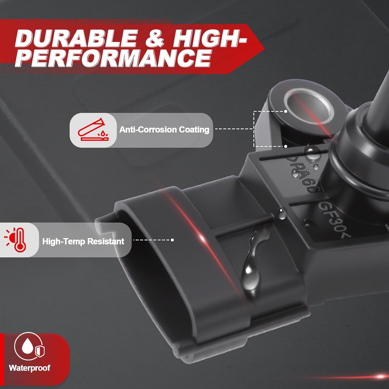MAP Sensor Manifold Absolute Pressure:Compatible with Hyundai 2011-19 Elantra L4 1.8L L4 2.0L,2011-21 Tucson L4 2.0L L4 2.4L,2010-20 Santa Fe L4 2.4L V6 3.3L,K ia 2010-18 Forte L4 1.8L L4 2.0L L4 2.4L