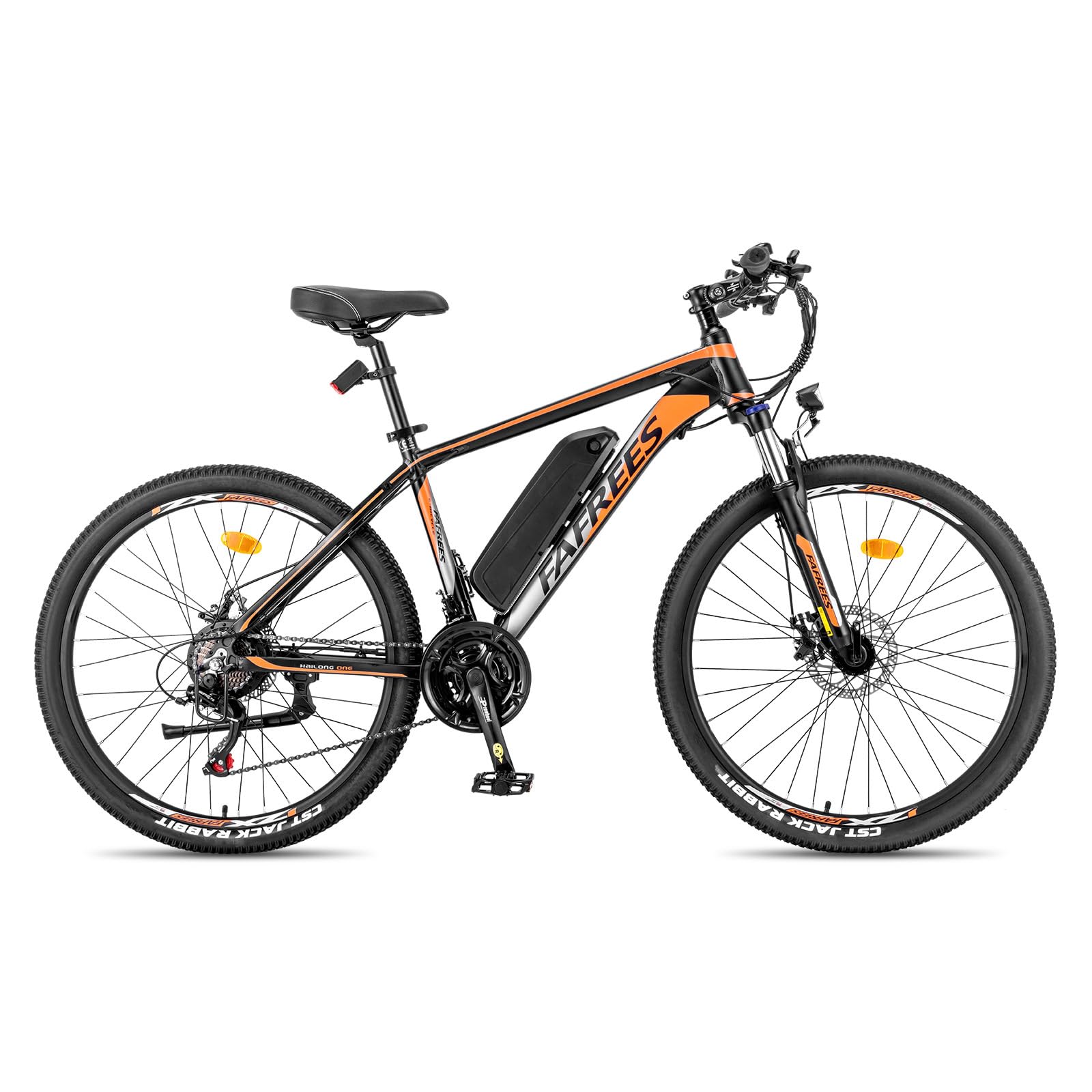 Fafrees Bici Elettrica 26" per Uomo Donna, 21 Velocità MTB da Città, 36V 13Ah 250W Ebike Pedalata Assistita fino a 100KM, Velocità Max 25KM/H,Hailong