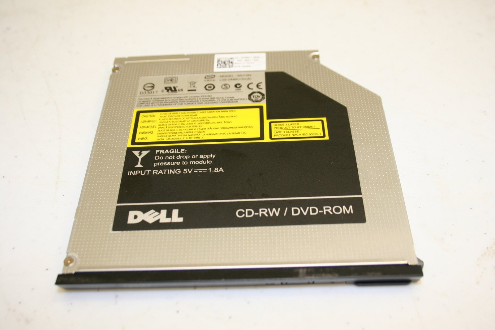 Dell Hlds Mu10n Combo Drive. 8x Dvd-rom 24x24x24 Cdrw 0g085j G085j