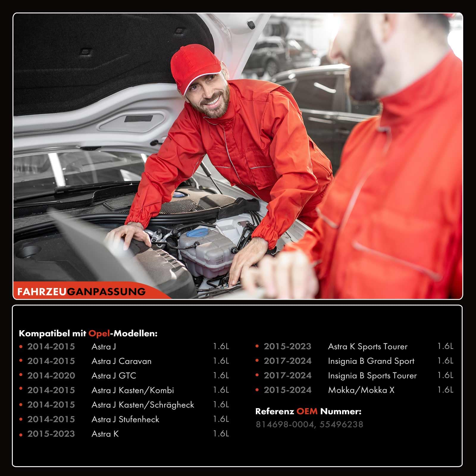 Frankberg Turbocompressore Gas di scarico Turbocompressore Diesel 55496238 | Compatibile con: Astra J Box/Hatchback P10, Insignia B Grand Sport Z18, Astra J Berlina, Astra J P10, Astra K B16