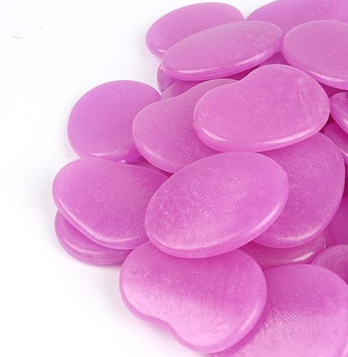 Miniatura 3 de Piedras que brillan en la oscuridad, piedras que brillan en la oscuridad, guijarros de jardín, piedras de grava brillantes decorativas para acuario,