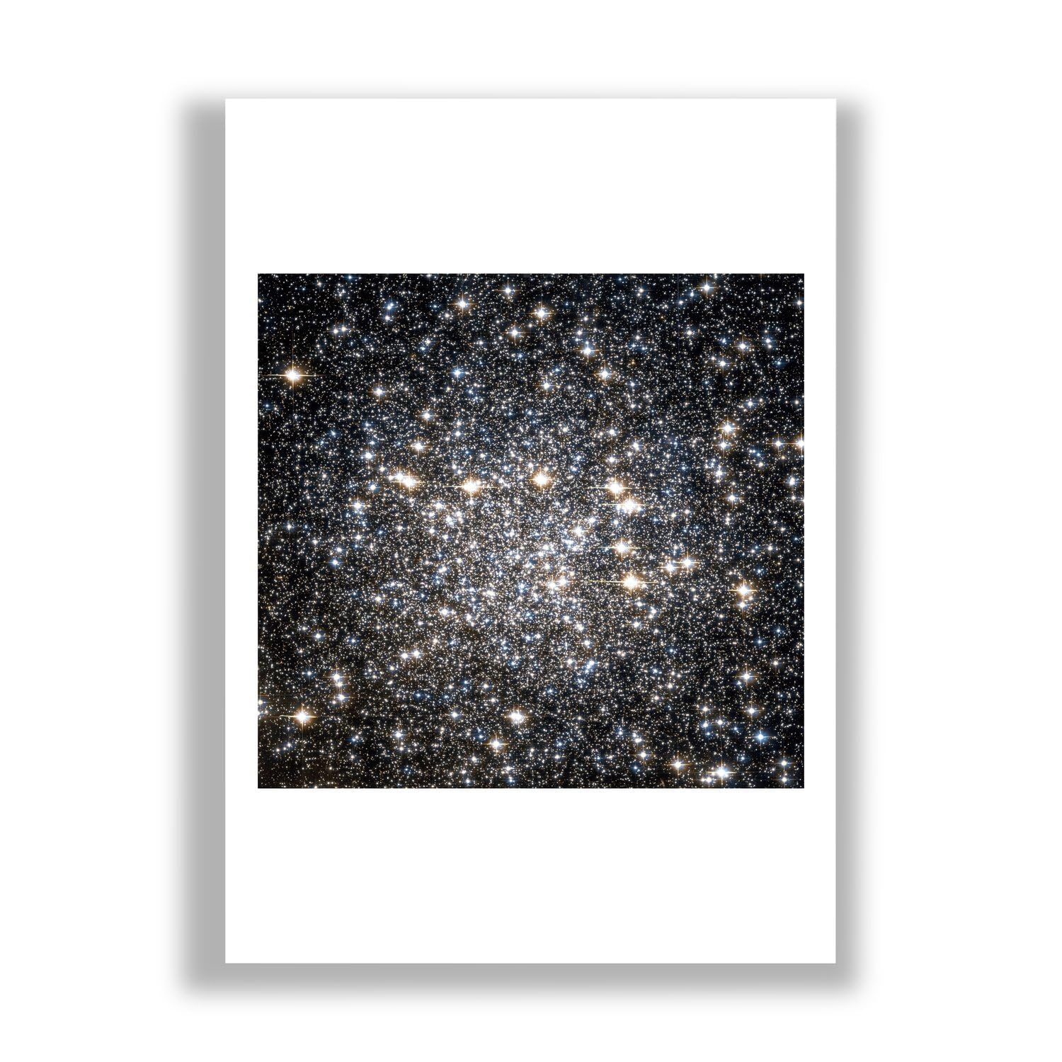 Affiche Hubble Télescope NGC 4833 grand format sans reflets, impression d'art Spiffing Prints