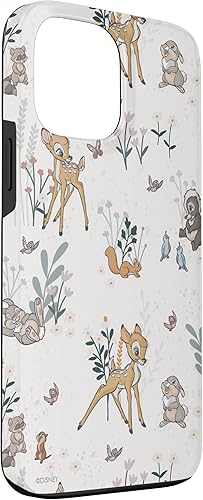 Miniatura 3 de Funda floral para iPhone 13 Pro Max Disney Bambi y Thumper