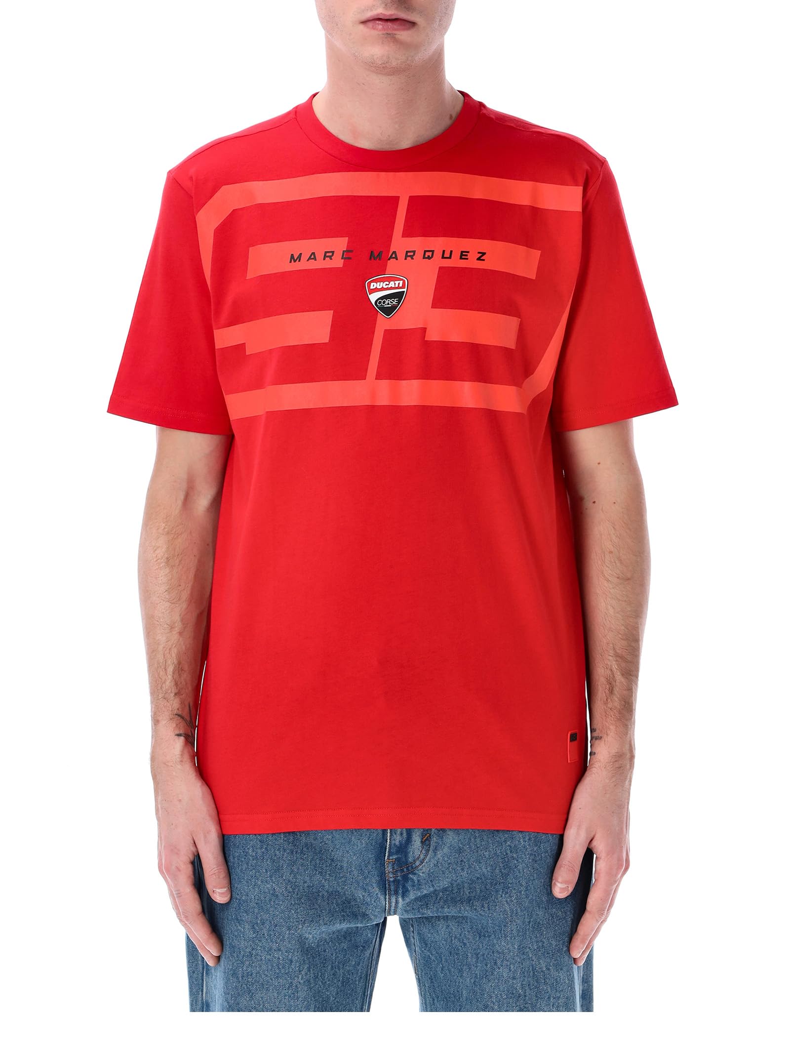 GP GRUPPO PRITELLI T-Shirt Ducati Dual Marquez - Big 93 Red