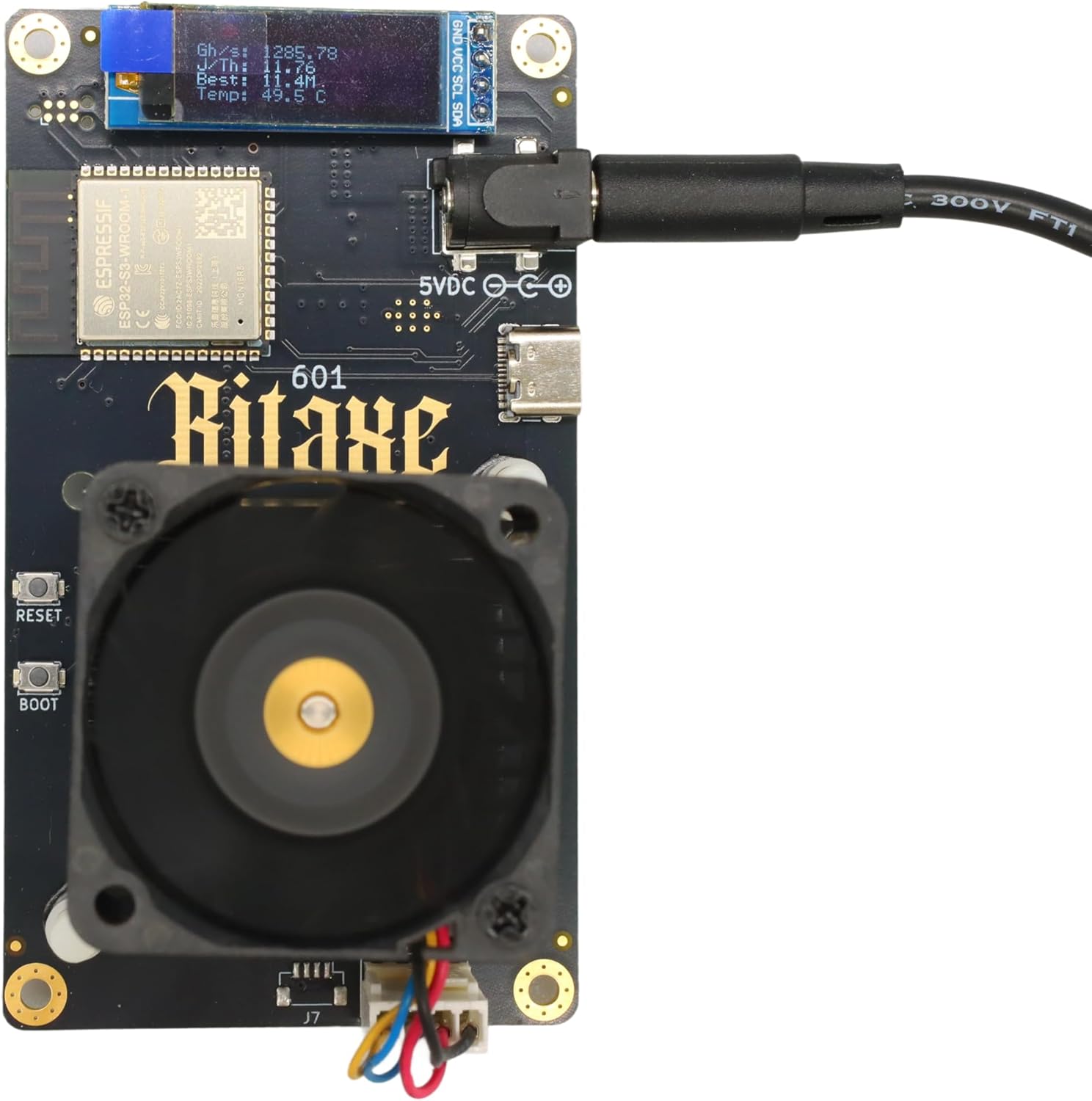 Open Source Bitcoin Miner Bitaxe Gamma 601 Solo Barbados | Ubuy