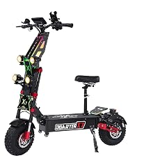 Electric Scooter 60V 40Ah Battery 8000W Dual Motor for Adults High-Speed 56mph 90-Mile Range 14 All-Terrain Tires and