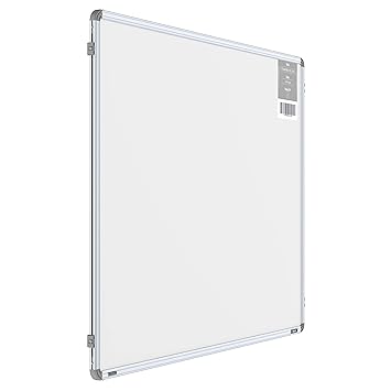 Pragati Systems Prima Ceramic Steel (Magnetic) Whiteboard for Office & School (PCMWB90120), Heavy-Duty Aluminium Frame, 3x4 Feet (Pack of 1)