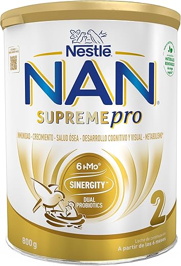 Nan Nestlé Supreme Pro 2 Leche de Continuación en Polvo, 800g