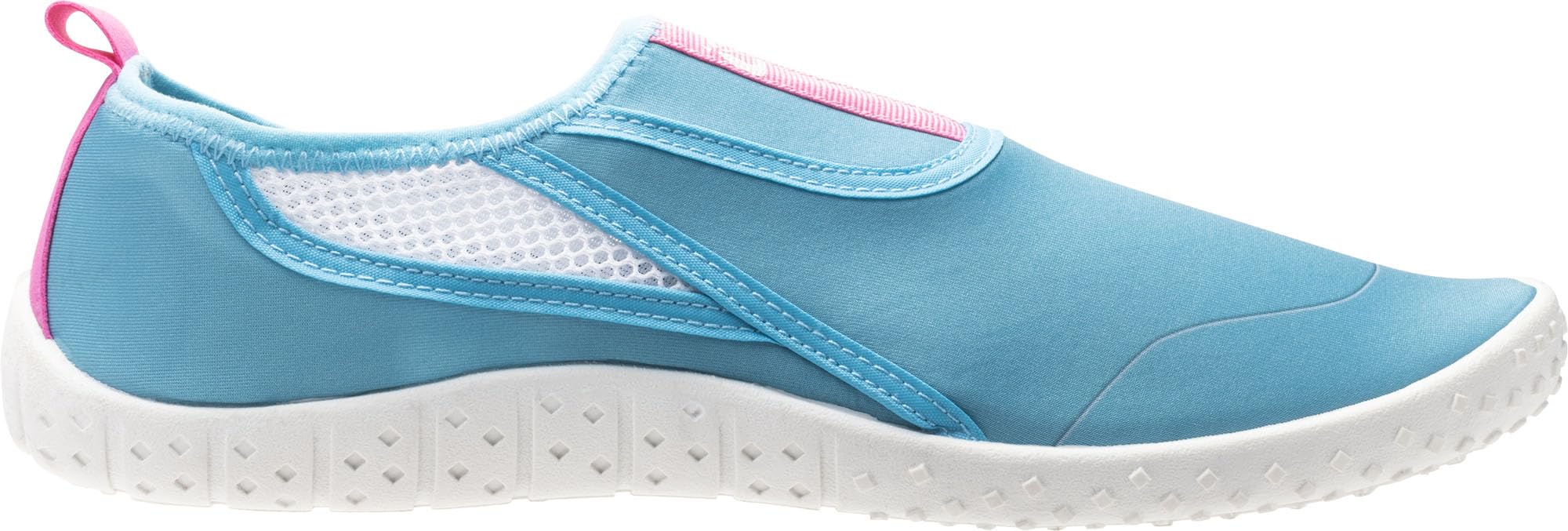CRESSI Buty Kiwi Azure/Pink White Sole 39 - Unisex Buty Idealne do Sportów Wodnych i Spacerów w Wilgotnym Środowisku, Nad Morzem i na Plaży, Lazurowa