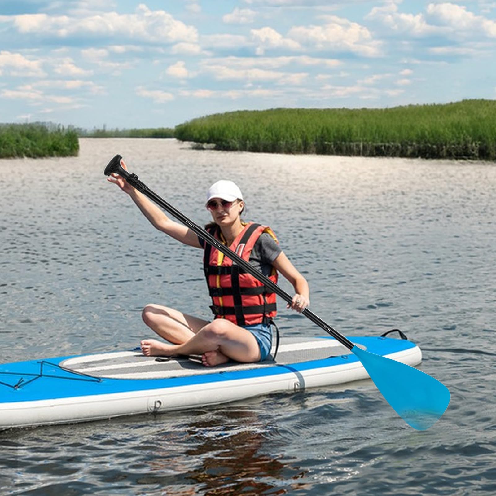 Tabla De Paddle Surf,Remo Flotante Desmontable | Equipo Reutilizable para Deportes Acuáticos, Accesorios para Canoa Y Actividades Al Aire Libre, Aventuras Marinas