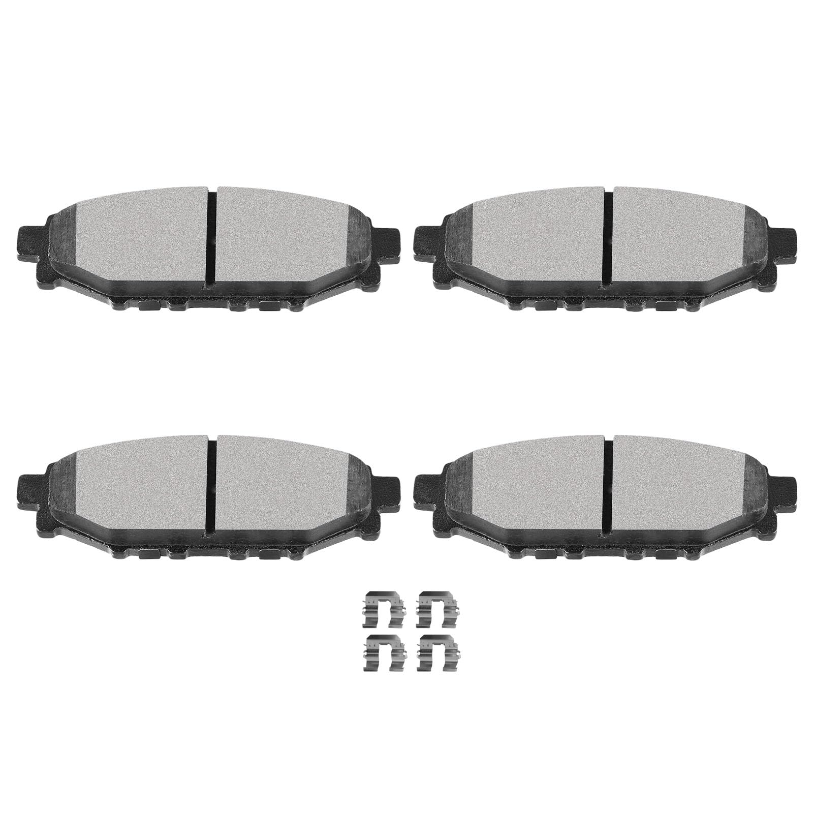 SCITOO Disc Brake Pads Kits D1114-8218 Ceramic Rear Brake Pads Set Fit For Scion For FR-S 2013,For Subaru For BRZ 2013-2015,For Subaru For Crosstrek 2016-2019,For Subaru For Forester 2009-2018