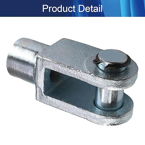 Miniatura 36 de Aicosineg Horquilla de cilindro y junta en Y M20 x 0.79 pulgadas, rosca hembra, conector Y de cilindro de aire de 3.82 pulgadas de longitud, extremo