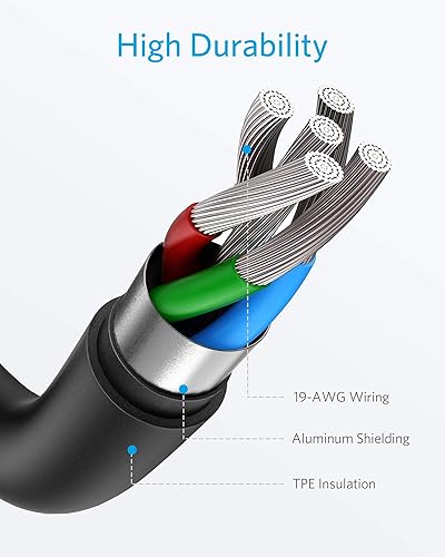 Miniatura 5 de Anker Cable USB C a Lightning, cable certificado MFi para iPhone 13 Pro 12 Pro Max 12 11 X XS, soporta entrega de energía (10 pies, negro)