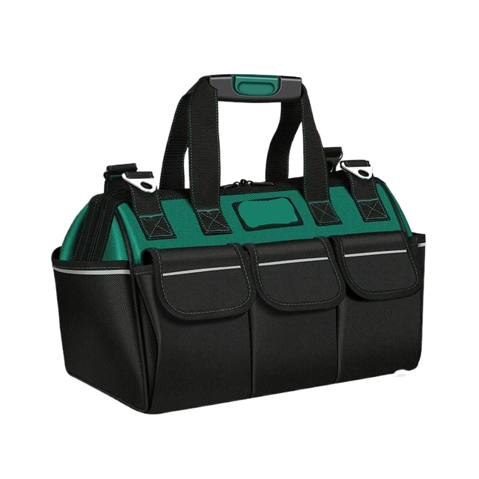 23inch Oxford Canvas Waterproof Bag Multifunctional Tool Bag Wear-Resistant Tool Repair Storage Large Capacity Electrician Bag