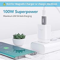 Vista 3 de XAOSUN [10 Gbps] Adaptador USB C hembra a USB macho (paquete de 2), adaptador 3.1 USB A a C, sincronización de datos SuperSpeed unilateral y carga