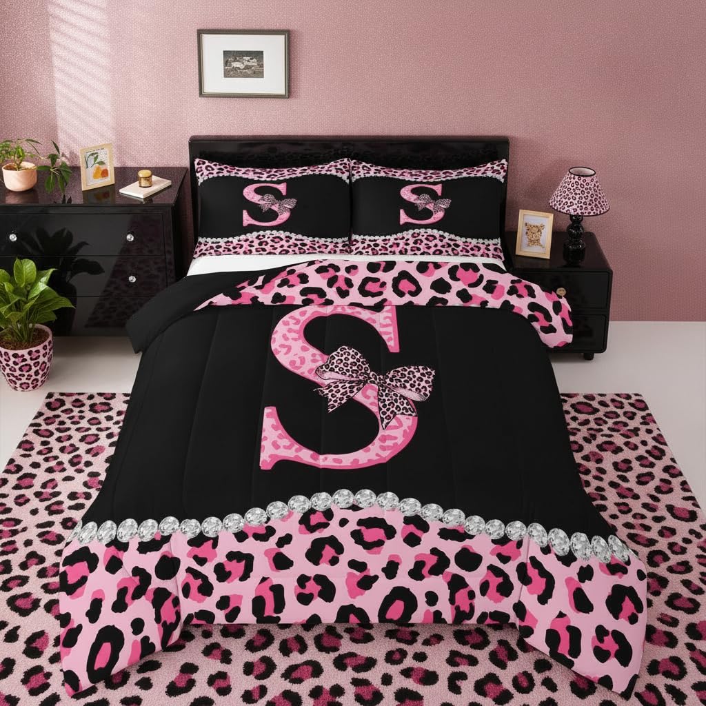 Personalized Kids Comforter Set - Letter A Design -17 Personalized Kids Comforter Set - Letter A Design -17