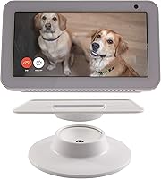 Vista 8 de Made for Yaxa Tilt + Swivel Stand for the Echo Show 5 - White