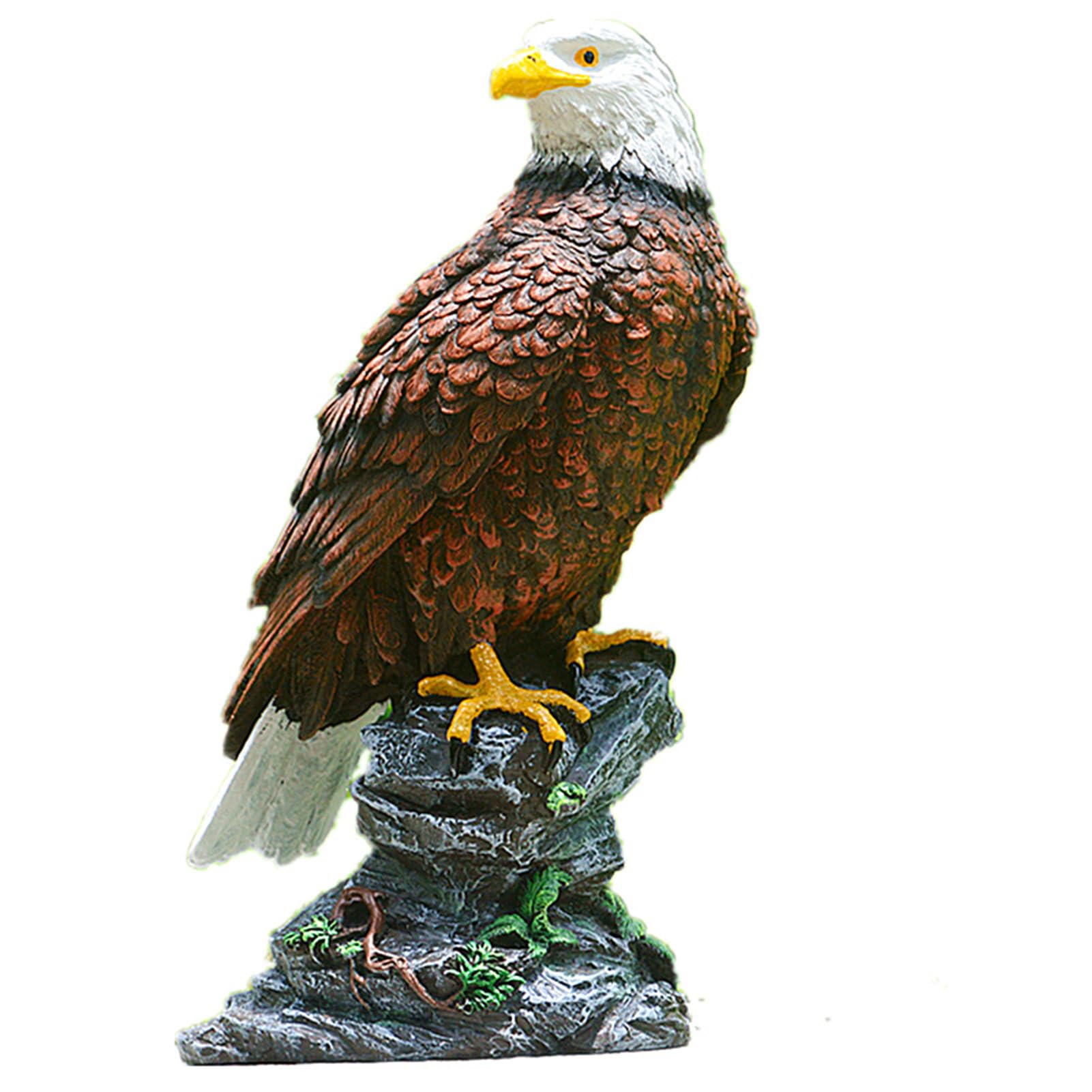 Figurka do zabawy, orzeł bielik, figurka ręcznie malowana, afrykański orzeł morski, figurka do zabawy, ok. 29 cm, figurka zwierzęca, badanie skrzydlatego świata zwierząt i nauka zachowań