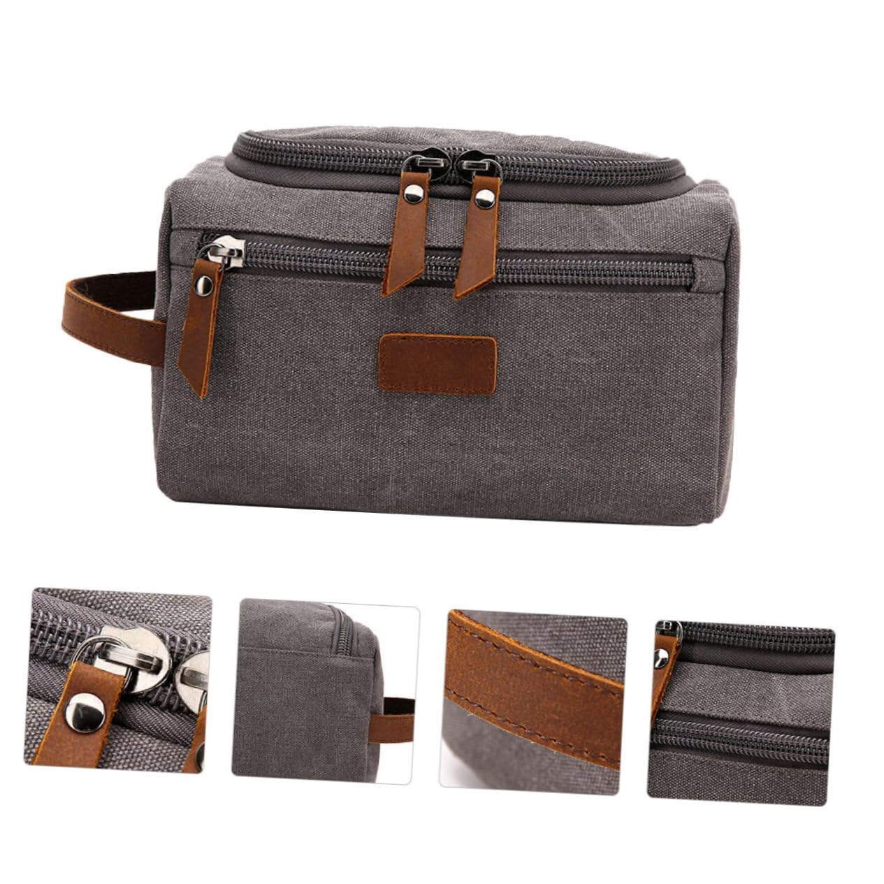 Gatuida 1pezzi Borsa Da Viaggio Capiente Tasche Cerniera Organizer Per Articoli Da Toeletta Personali Per Famiglia Custodia Portaoggetti Unisex Per Cosmetici Trucchi Kit Da Barba e Piccoli