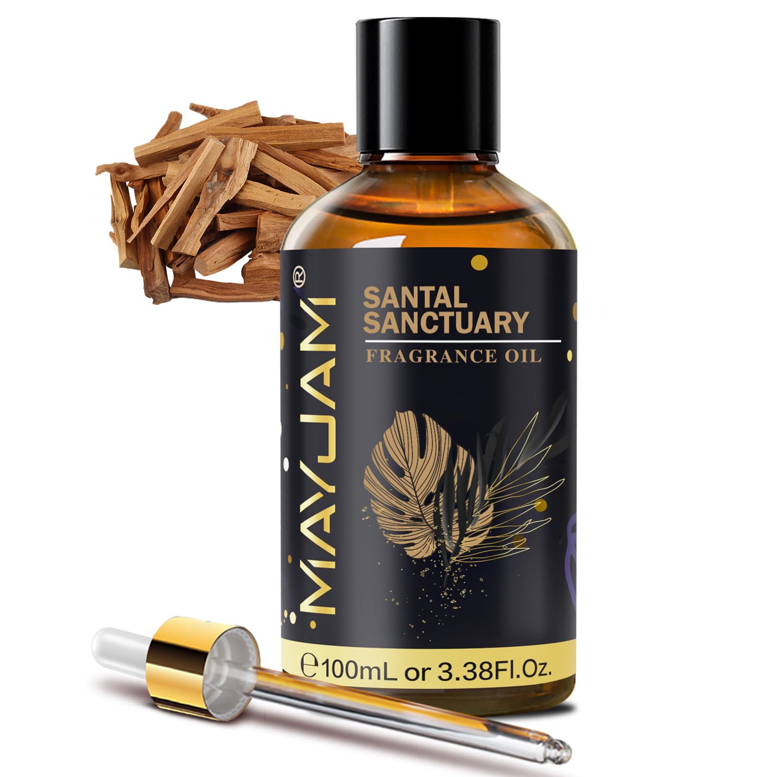 MAYJAM Aceite de S'mores Junto A La Chimenea 100ml, Aceite De Fragancia De S'mores Junto A La Chimenea para Difusor de Aceites Esenciales, Aromaterapia, DIY — view 31