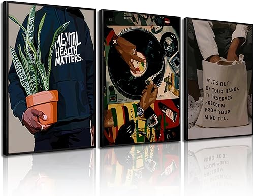 Miniatura 22 de Arte de Pared de Vaquera Occidental Lienzo de Vaquero Azul Claro Decoración de Pared Costera Póster de Botas de Vaquera Estética Preppy Cuadros de