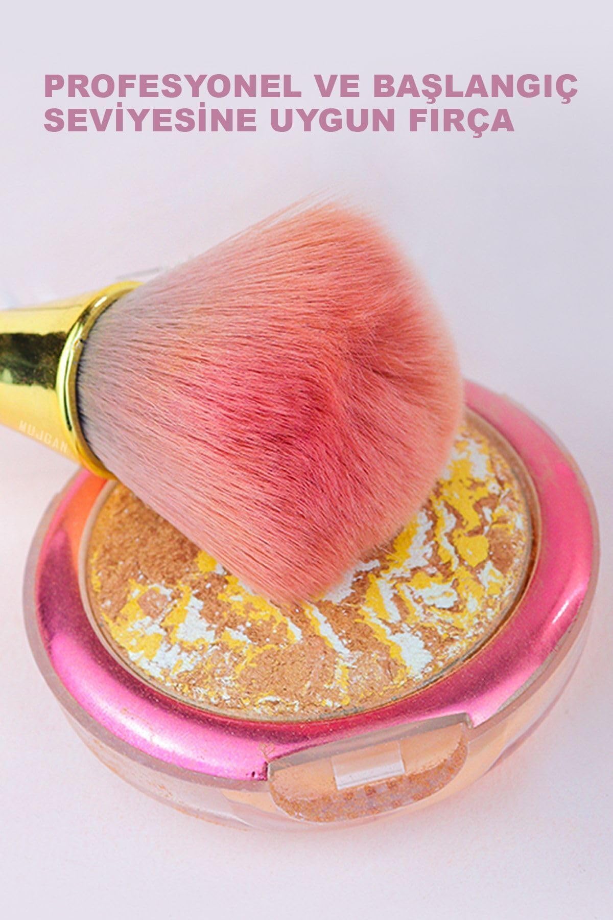 MUJGAN Bombeyli Gold Allık Fırçası
