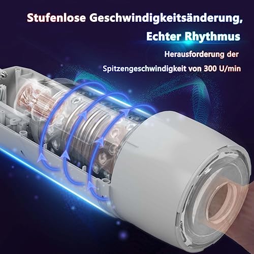 Miniatura 2 de Onismo Automatic Male Masturbator, Electric Masturbation Cup Pocket Pussy with 7 Powerful Thrusting Rotating Modes, Penis Pump Machine Stroker with