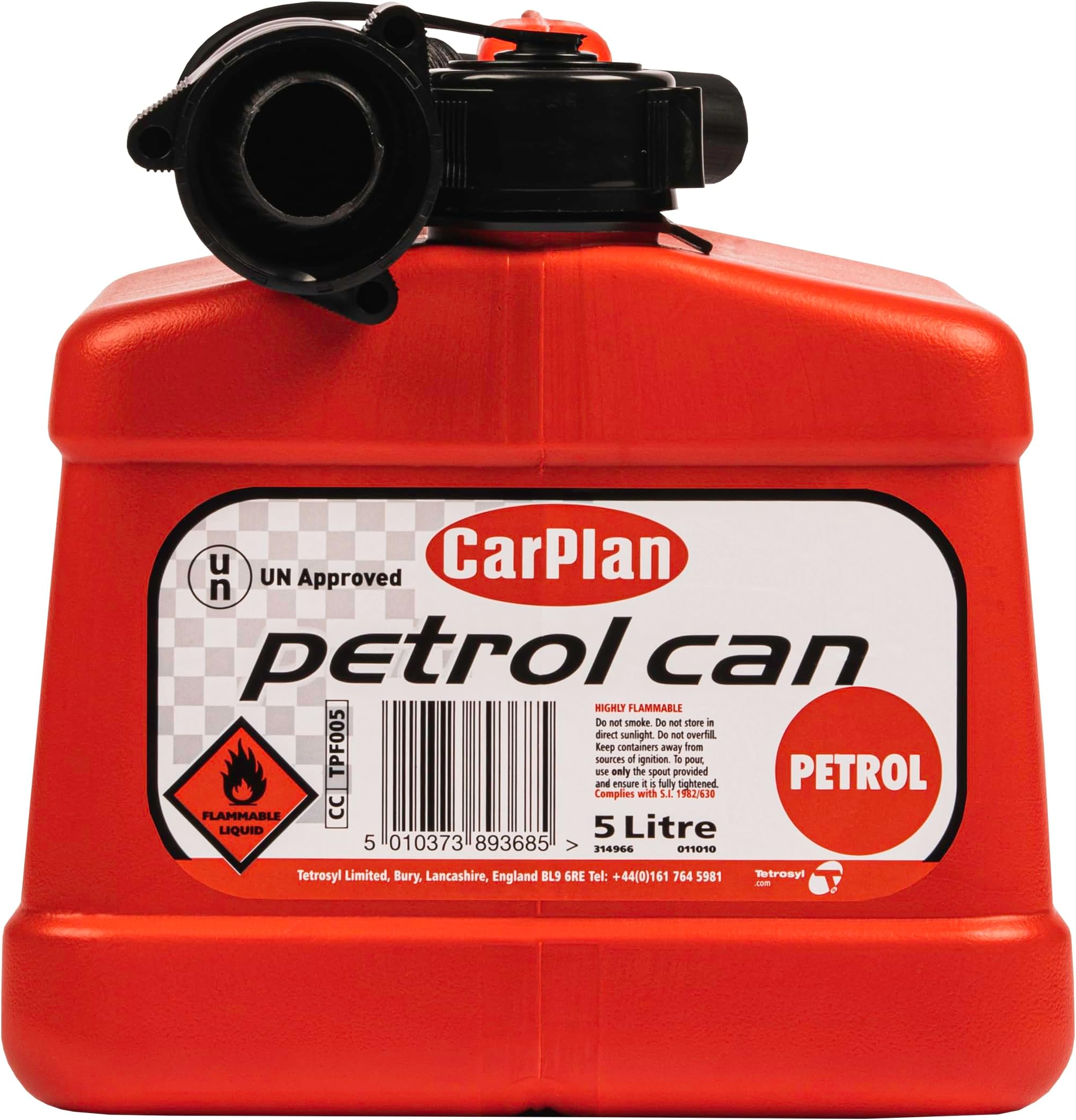 CarPlan Tetracan Petrol 5L by CarPlan